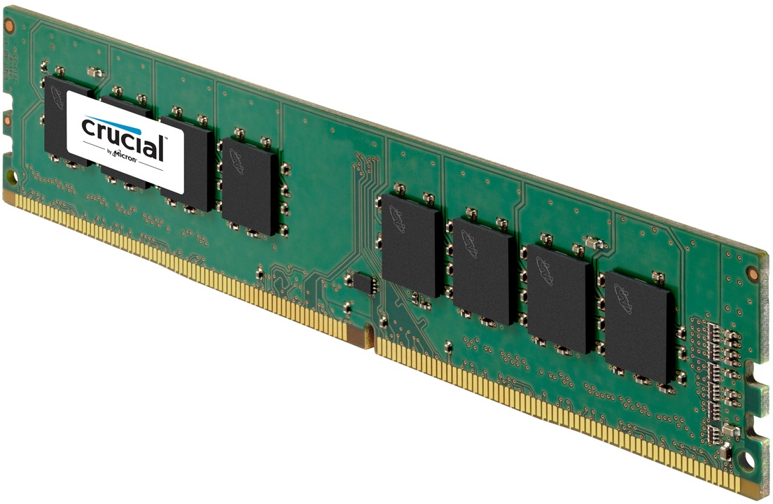 Upgrade auf 12GB RAM mit 1x4GB DDR4-2666 Crucial DIMM Arbeitsspeicher