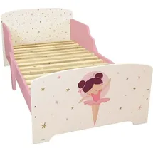 Funkhouse Kinderbett Ballerina 140 x 70 cm MDF weiß