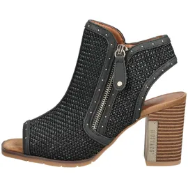 Mustang Sandalen Damen Schwarz 38