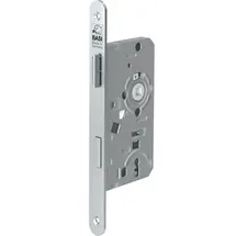 BASI 9220-5512 Einsteck-Zimmertürschloss Silber