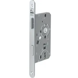 BASI 9220-5512 Einsteck-Zimmertürschloss Silber