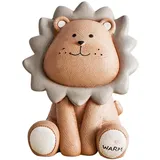 TOYANDONA Spardose Löwe Sparschwein Harz Große Löwe Figur Desktop Schreibtisch Ostern Home Ornament Geburtstag Neujahr