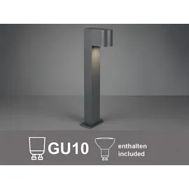 meine wunschleuchte Sockelleuchte LED 50 cm spritzwassergeschützt Anthrazit