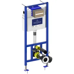 Villeroy & Boch ViConnect Pro S WC-Vorwandelement für Trockenbau 112 cm, Badkeramik,