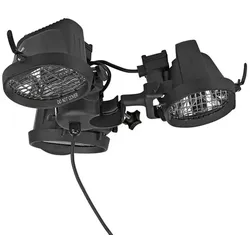 EUROM Sonnenschirm-Heizstrahler » Parasol heater 1500 Patioheater«, für Flächen bis max. 12 m2 - schwarz