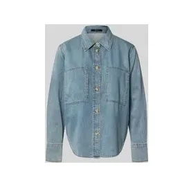 someday. Jeansbluse ZUTIE Slim mid Blue 36