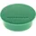 Magnetoplan Magnet Discofix Color, 10 Stück, Haftkraft ca. 2,2 kg, grün