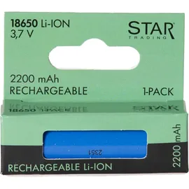 Star Trading Ersatzakku 18650 2200 mAh 1 St.