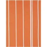 Stuco Geschirrtuch STUCO "Streifen", orange (orange, weiß), B:50cm L:70cm, 100% Baumwolle, Geschirrtücher, Geschirrtuch, mit jacquardartiger Streifenwebung