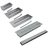 Kratki Brennkammer Edelstahl 0,75 für Bio Ethanol Weiß