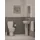 Ideal Standard WC-Bürstengarnitur IOM Stahl gebürstet (A9108MY)