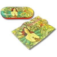 MediMuc Brillenetui Flaches Brillenetui mit passendem Reinigungstuch, Schützt Brillen vor Kratzern und Beschädigungen.