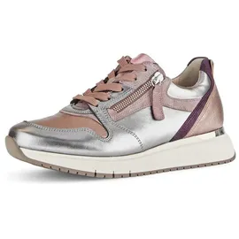Gabor Sneaker Low Damen Weit Silber 40