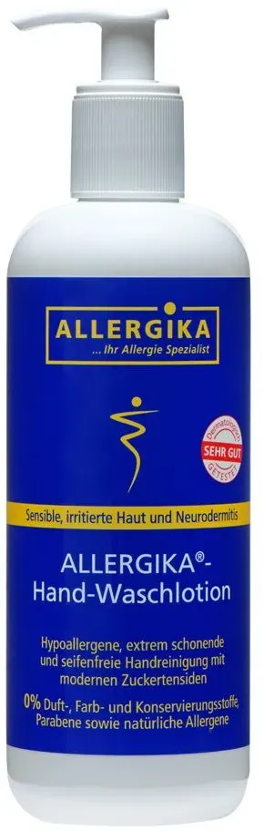 Allergika® Hand-Waschlotion - Hypoallergene, besonders schonende und seifenfreie Handreinigung