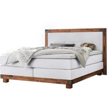 Hasena Boxspringbett »Chicago«, weiß