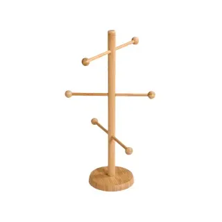KESPER Brezelständer Bambus, 6-armig 58616 | 1 Brezelständer, Höhe: 50 cm