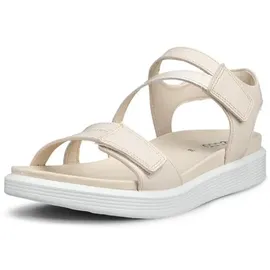 ECCO Soft Sandal Riemchensandale Damen Grau 38