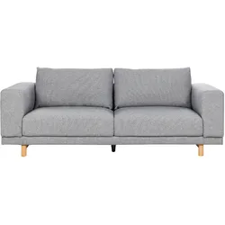 3-Sitzer Sofa hellgrau NIVALA