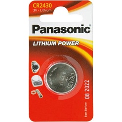 Panasonic CR2430 Lithium Batterie IEC CR 2430 EL, Batterien + Akkus