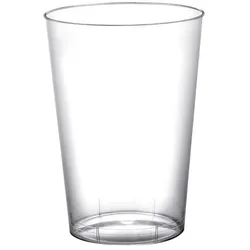 900 Mehrweg Becher transparent Plastikbecher 230ml Wiederverwendbar