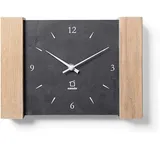 Natuhr Tischuhr Matterhorn Eiche Massiv mit Schiefer