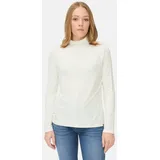CAMEL ACTIVE Langarmshirt Stehkragen Weiß 3XL