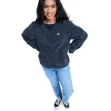 Roxy Fleece-Oberteil Sweatshirt Grau M