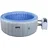 N97-PR-180 Ø 180 x 70 cm Blau/Grau