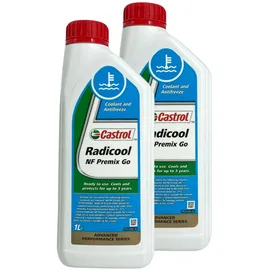 Castrol Radicool NF Premix Go Kühlerfrostschutz (-37 °C) 2 St. 2 l