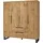 masseno Drehtürenschrank HALLETTA 191 x 210 x 60 cm Braun