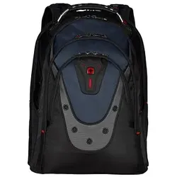 WENGER Laptop-Rucksack Ibex Kunstfaser schwarz/blau bis 43,2 cm (17 Zoll)