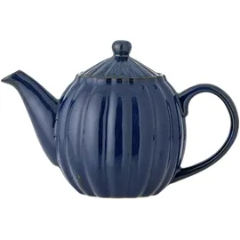 Bloomingville Latina Teekanne Steingut – 13xH17 cm, blau