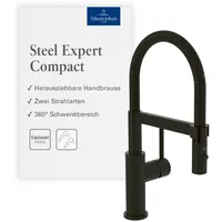 Villeroy & Boch Steel Expert Compact matt Black