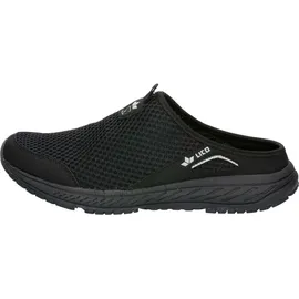 LICO Unisex Sun Sabot Hausschuh, schwarz, 41 EU