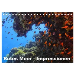 Rotes Meer - Impressionen (Tischkalender 2025 DIN A5 quer), CALVENDO Monatskalender