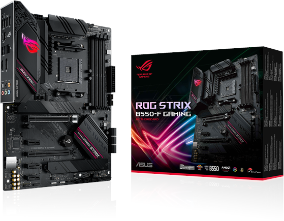 ROG STRIX B550-F GAMING Mainboard - AMD B550 - AMD AM4 socket - DDR4 RAM - ATX