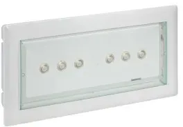 Legrand 661160 U34LED 250LM 1 Stunde Dauer und Bereitschaftsschaltung IP42