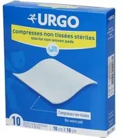 URGO Compresses stériles Non-tissées 10 cm x pc(s)