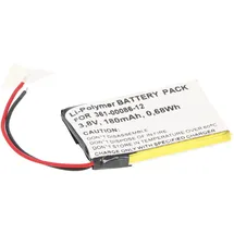 AccuCell Akku passend für Garmin Venu, Fenix 6s Pro, Li-Polymer, 3,8V, 180mAh, 0,68Wh, ohne Werkzeug