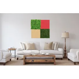 JANGAL Wandpaneel Modular Wall PET Cream 2 St. 52 x 52 cm