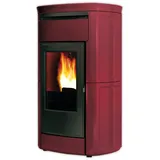 Edilkamin Pelletofen | KIRA 13++ EVO | 12,6 kW | bordeaux
