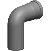 ATEC Abgas 87°-Bogen DN 80