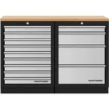 Kraftwerk Mobilio 2er Kombi, Buche Multiplex, 4 & 9 Schubladen