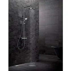 Kludi Logo Thermostat-Dual-Shower-System 6809405-00  Duschsystem, chrom