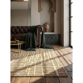 KADIMA DESIGN Teppich geometrisch Senfgelb 200 x 300 cm - ARLEN Kadima Design
