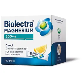 Hermes Arzneimittel Biolectra Magnesium 300 mg Direct Zitrone Pellets 60 St.