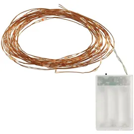 IDENA LED Lichterkette Micro 3,2 m Bunt