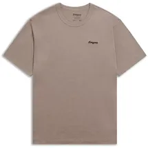 Bergans Logo Merino Tee Herren Beige/L Braun L