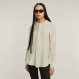 G-Star Half Placket Top Weiß XS