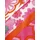 Zwillingsherz Dreieckstuch ZWILLINGSHERZ "Liebervoller Mix", Damen, pink (magenta), Viskose, Modetücher, Mit Tasseln